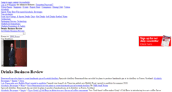 Desktop Screenshot of drinks-business-review.com