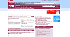 Desktop Screenshot of flavouredalcoholicbeverages.drinks-business-review.com