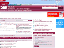 Tablet Screenshot of flavouredalcoholicbeverages.drinks-business-review.com