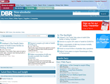 Tablet Screenshot of dairy.drinks-business-review.com